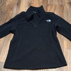 The North Face Black Half-Zip Fleece